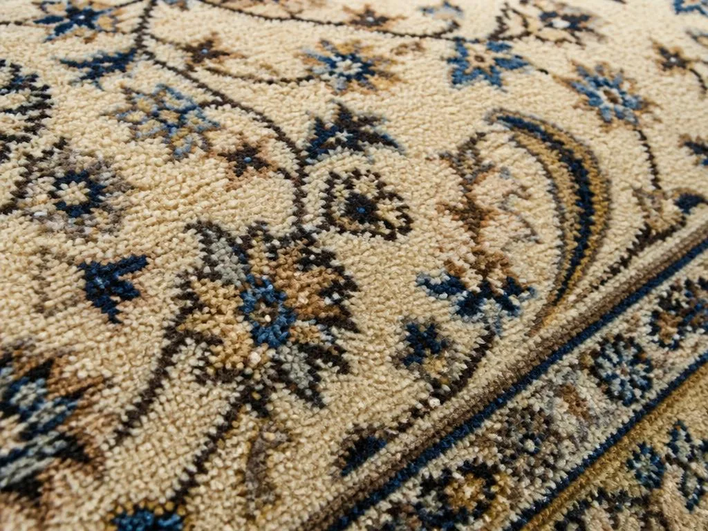 Yıkanmış, canlı renkli temiz halı dokusu